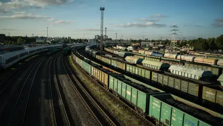Electric Trains Challenge Trucks in Short-Haul Freight Race